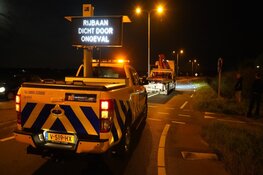 Auto te water in Egmond aan den Hoef