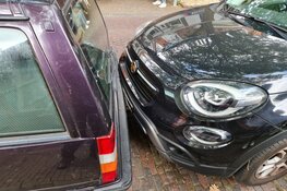 Drie auto's beschadigd na foutje bestuurder