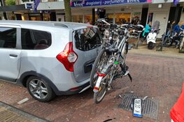 Drie auto's beschadigd na foutje bestuurder