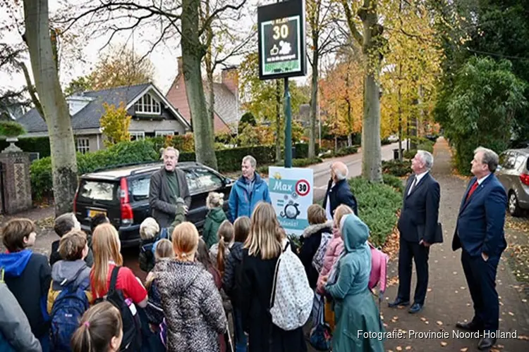 Snelheidsmeter beloont goed weggedrag