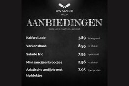 Weekaanbieding Uw Slager Heiloo-Egmond