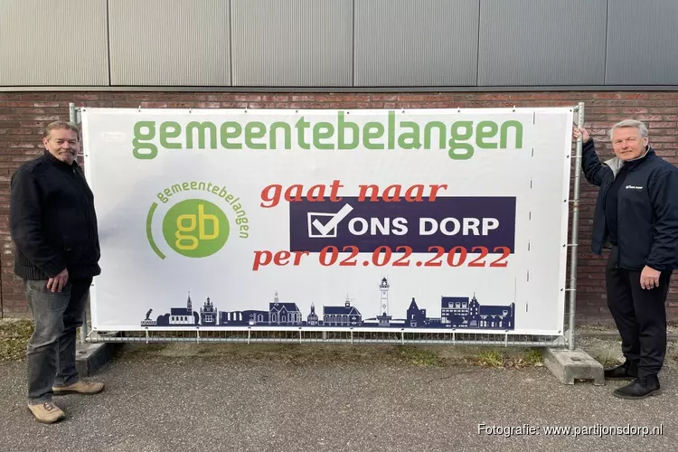 Gemeentebelangen gaat naar ONS DORP