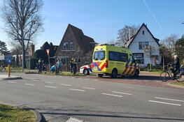 Fietsster gewond door aanrijding in Bergen