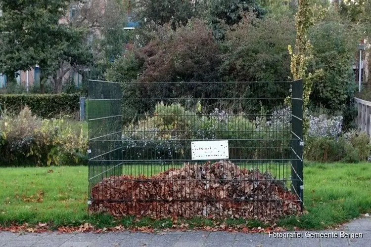 Snoeikorven geplaatst