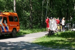 Fietsster gewond in bosgebied Schoorl