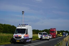 Gewonden en veel schade bij ongeval met camper op N9