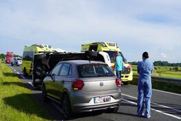 Gewonden en veel schade bij ongeval met camper op N9
