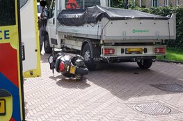 Scooterrijder gewond in Bergen