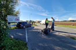 Scooterrijder gewond bij ongeval Egmond aan den Hoef