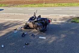 Scooterrijder gewond bij ongeval Egmond aan den Hoef