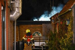 Schoorsteenbrand in Schoorl