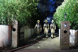 Brand in villa in Bergen