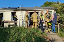 Brand in duinhuisje in Egmond aan den Hoef snel onder controle