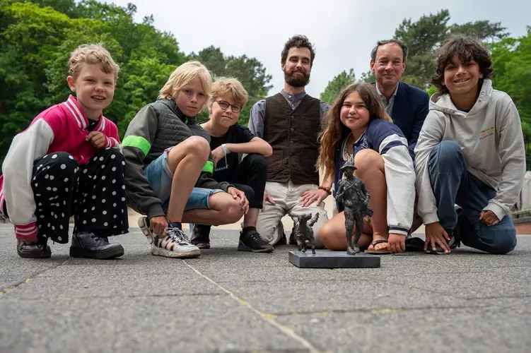 Guust Persoon maakt winnend beeld Teun de Jager