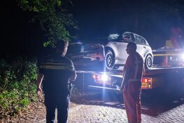 Bestuurder aangehouden na eenzijdig ongeval in Bergen