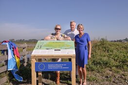 Opening Boezemberging in natuurgebied voormalig vliegveld Bergen