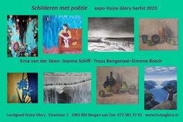 Nieuwe kunstexpositie in Huize Glory