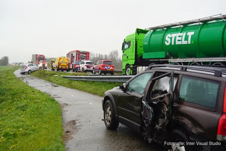 Drie voertuigen betrokken bij ongeluk in Schoorl