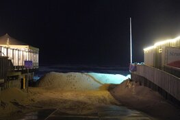 Mogelijk wateroverlast in Egmond Aan Zee door storm