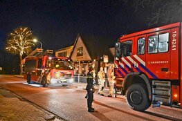 Vlam in de pan in restaurant in Groet