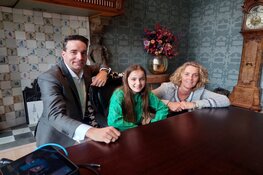 Junior bestuurder SaKS op bezoek bij wethouder Nieuwenhuizen