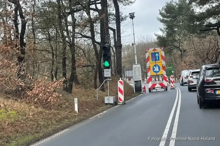 Wateroverlast op Zeeweg (N510) naar Bergen aan Zee voor paasweekend aangepakt