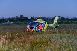 Jongeman gewond op fietspad Bergerweg