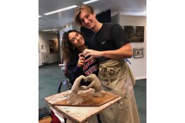 Zomer inloop kunst workshop in Art Gallery Tha Banque Plein 29 Bergen