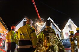Brand in woning aan Oosterweg in Bergen