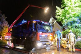Brand in woning aan Oosterweg in Bergen