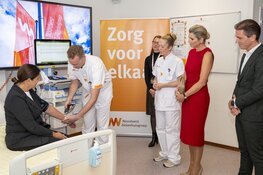Koningin Máxima bezoekt Noordwest Ziekenhuisgroep in Alkmaar