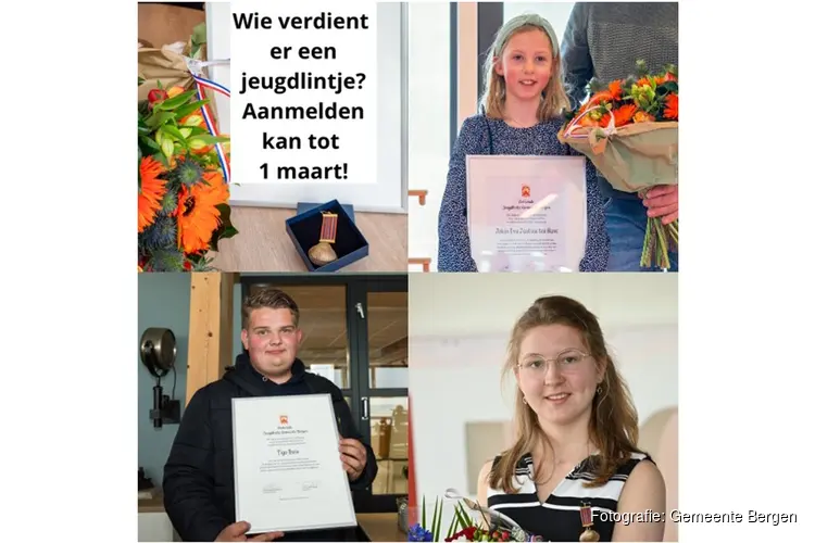 Vraag vóór 1 maart jeugdlintje aan