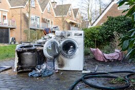 Woningbrand door droger in Bergen