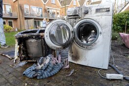 Woningbrand door droger in Bergen