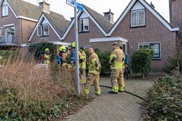 Woningbrand door droger in Bergen