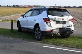 Veel schade bij ongeval in Egmond aan den Hoef