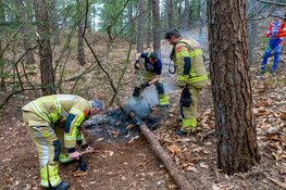 Brandje in Schoorlse duinen op tijd ontdekt door mountainbiker