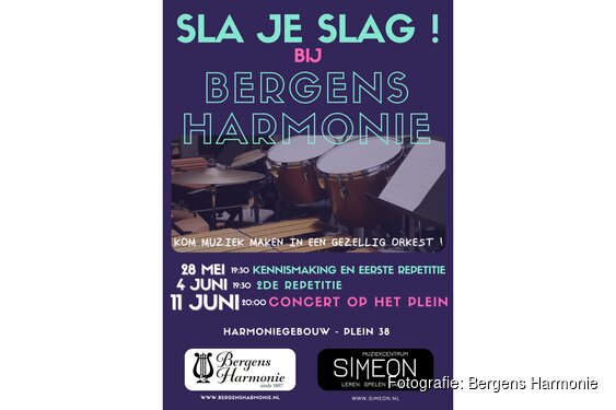 Sla je Slag bij de Bergense Harmonie!