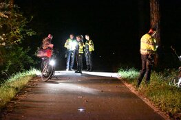 Fietsster komt hard ten val in Bergen aan Zee