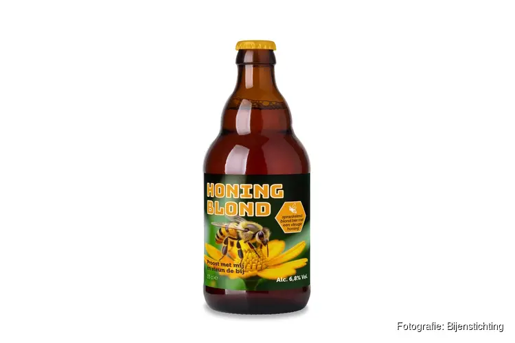 Proost met mij en steun de bij: de Bijenstichting lanceert een honingbiertje