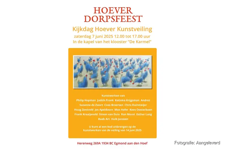 Kijkdag Hoever Kunstveiling – Een unieke kans in het Klooster de Karmel