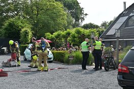 Brand op dak van restaurant in Groet