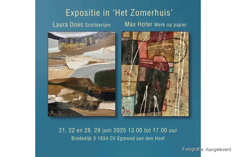 Laura Does en Max Hofer exposeren in "Het Zomerhuis"