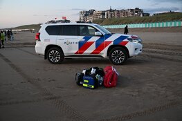 Grootse inzet bij zoektocht naar persoon te water in Egmond aan Zee