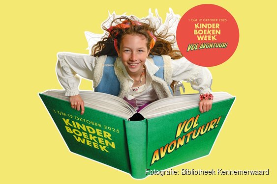 Kinderboekenweek 1 t/m 12 oktober 2025  'Vol avontuur!'