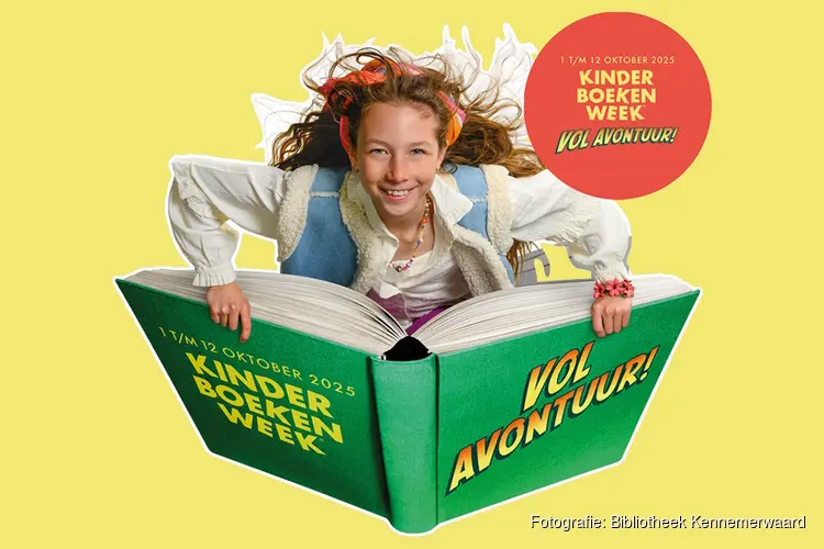 Kinderboekenweek 1 t/m 12 oktober 2025  'Vol avontuur!'