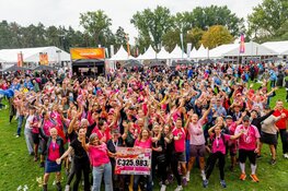 Roze slingers, zonneschijn en duizenden stappen tijdens Pink Ribbon Dam tot Dam Wandeltocht