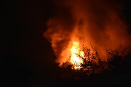 Flinke woningbrand in Egmond-Binnen