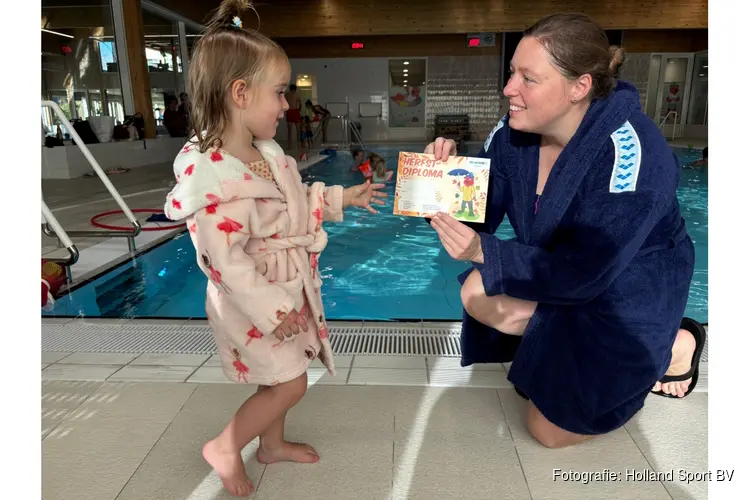 De Beeck viert kleine mijlpalen in het water