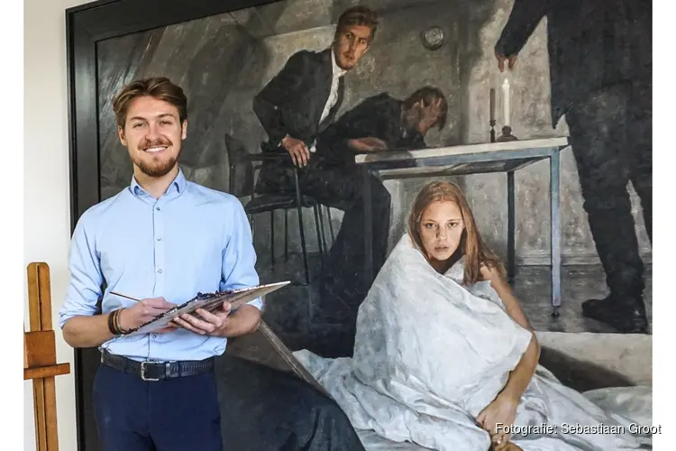 Inschrijving geopend voor lessenreeks portretschilderen van Sebastiaan Groot in Egmond